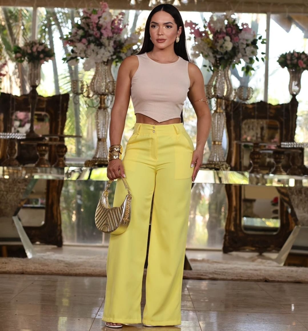 Calça Pantalona Wide Leg - Image 8